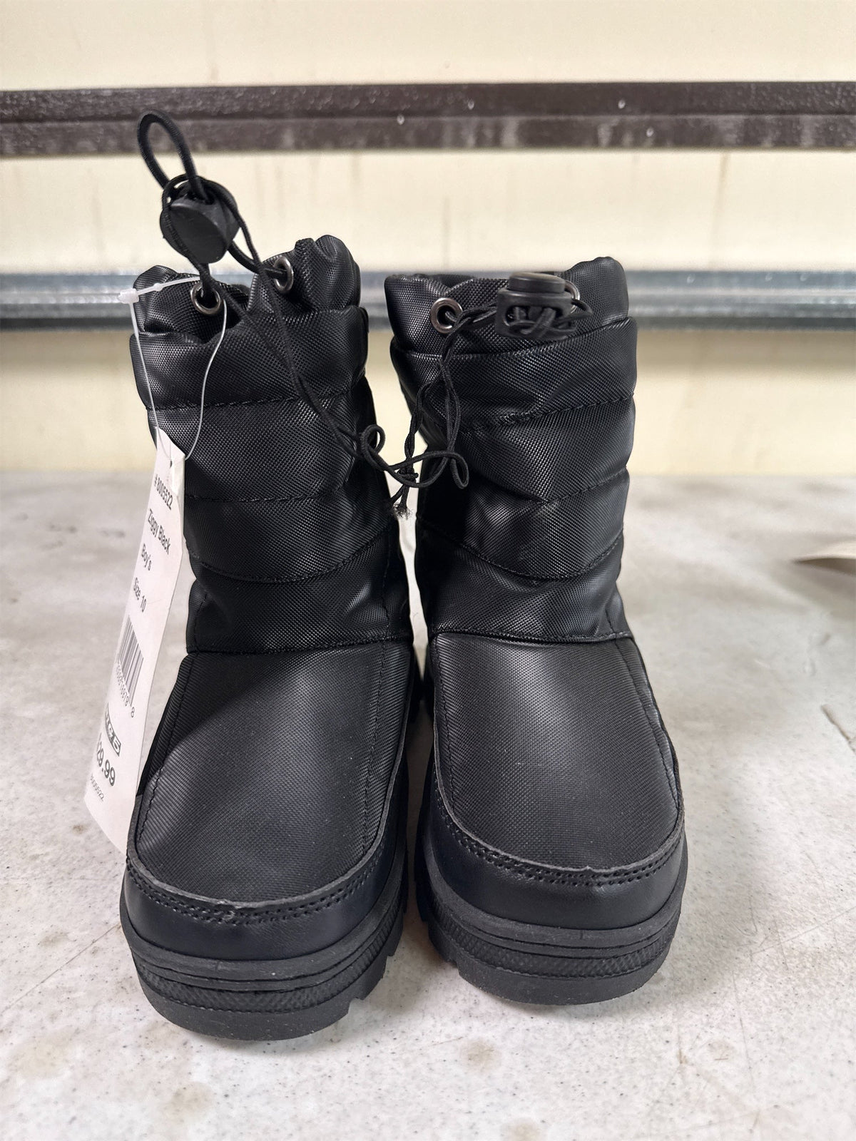 Rugged Exposure Ziggy II Junior Winter Boots - Black, Size 10