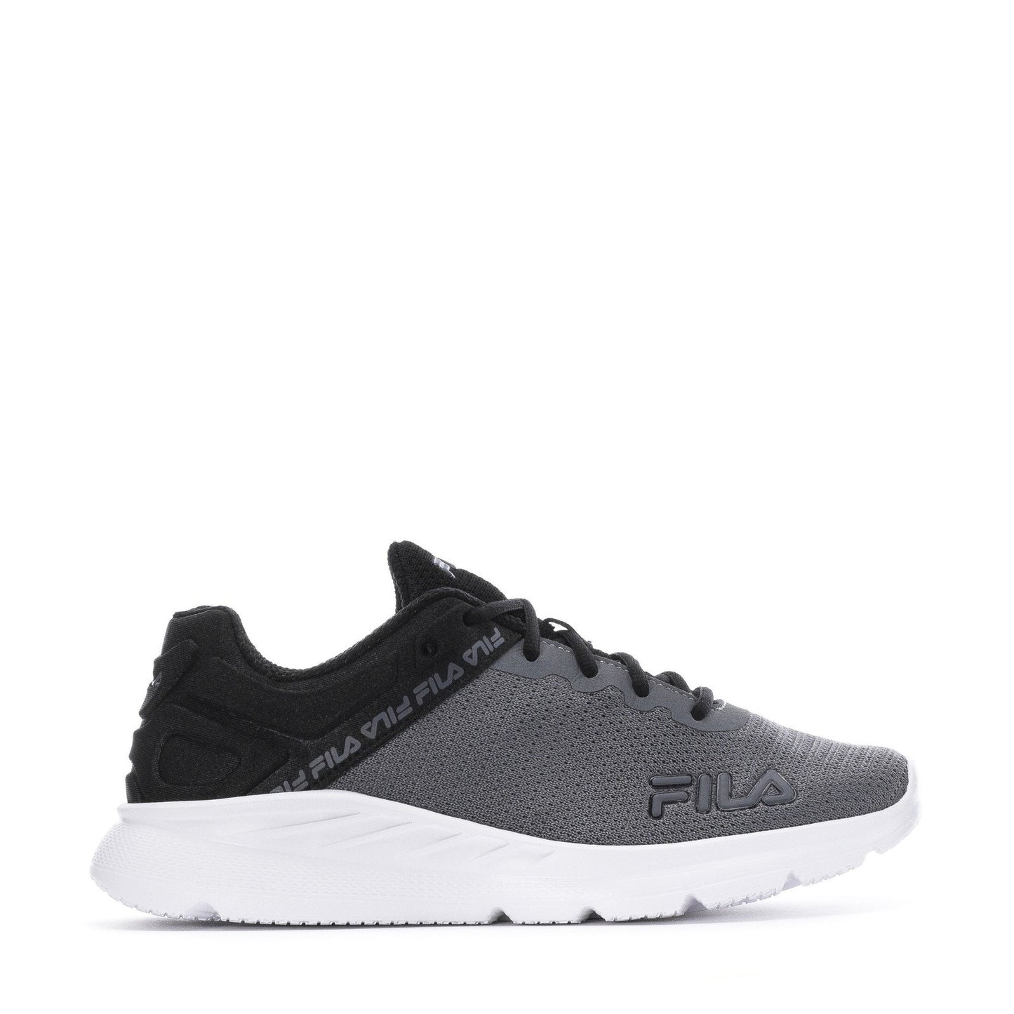 Fila Lightspin Men's Running Shoes - Castlerock Black Size 7.5