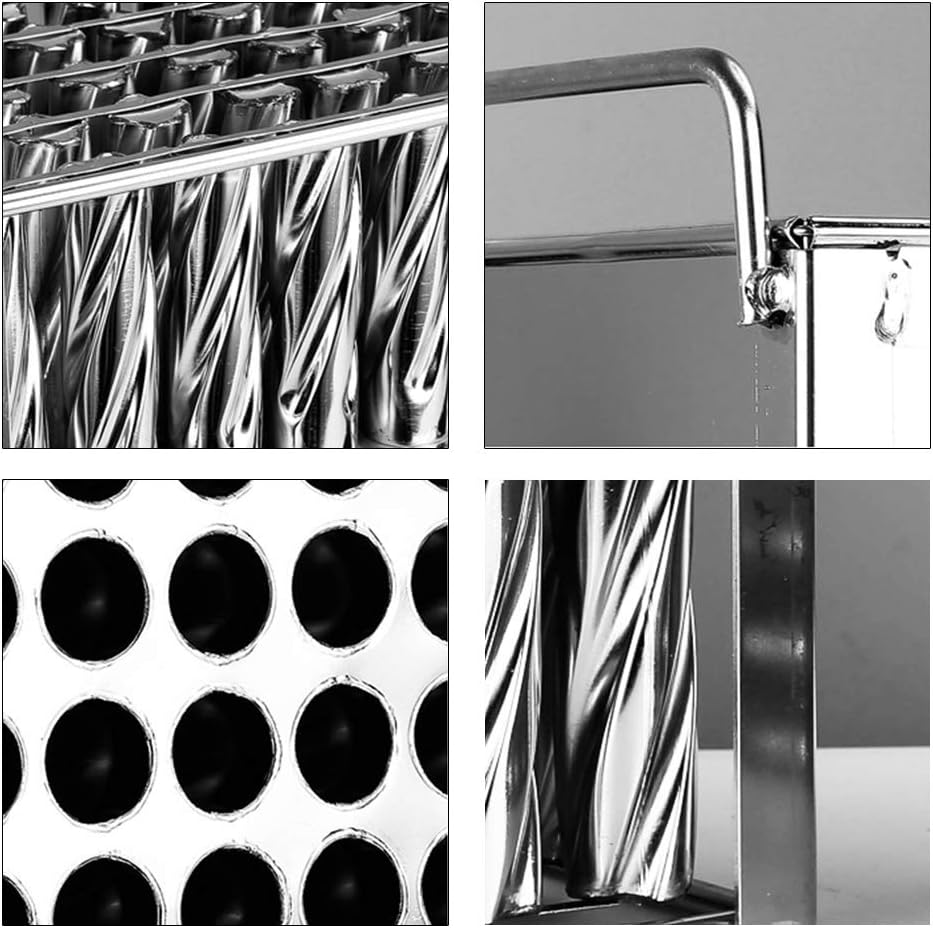 40Pcs Stainless Steel Popsicle Molds Metal Ice Cream Molds Large Durable Popsicle Mold Silver Ice Cream Mold for Home Commercial Use Single Cup Capacity 82g (40Pcs/82g)