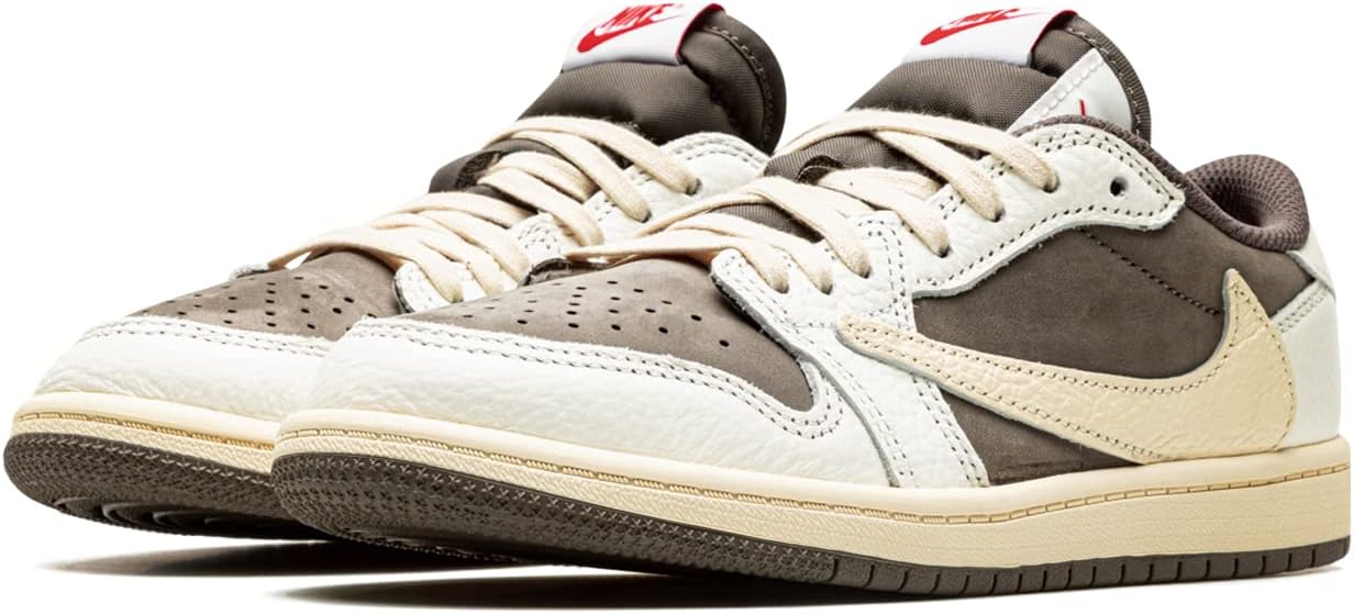 Jordan Preschool Air Jordan 1 Low OG SP PS DO5442 162 Travis Scott - Reverse Mocha - Size 12C