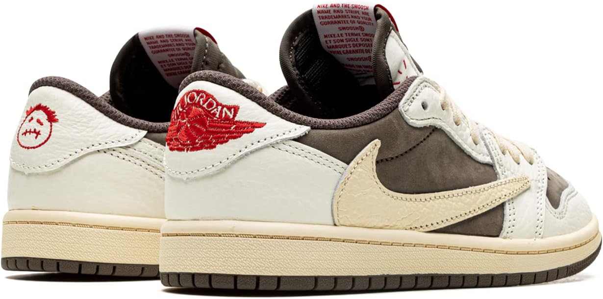 Jordan Preschool Air Jordan 1 Low OG SP PS DO5442 162 Travis Scott - Reverse Mocha - Size 12C