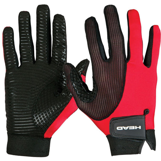 HEAD Web Racquetball Glove - Small, Right Hand, Black/Red, S