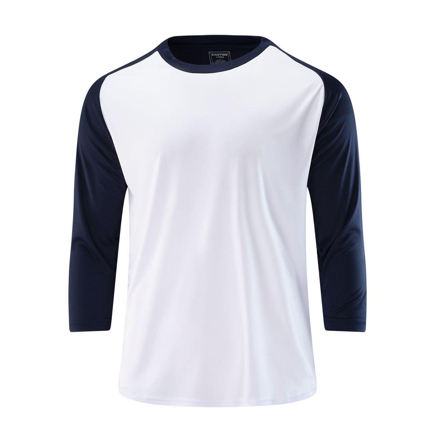 Easton Adult DRI-Gear 3/4 Sleeve Baseball Shirt, Navy - Large