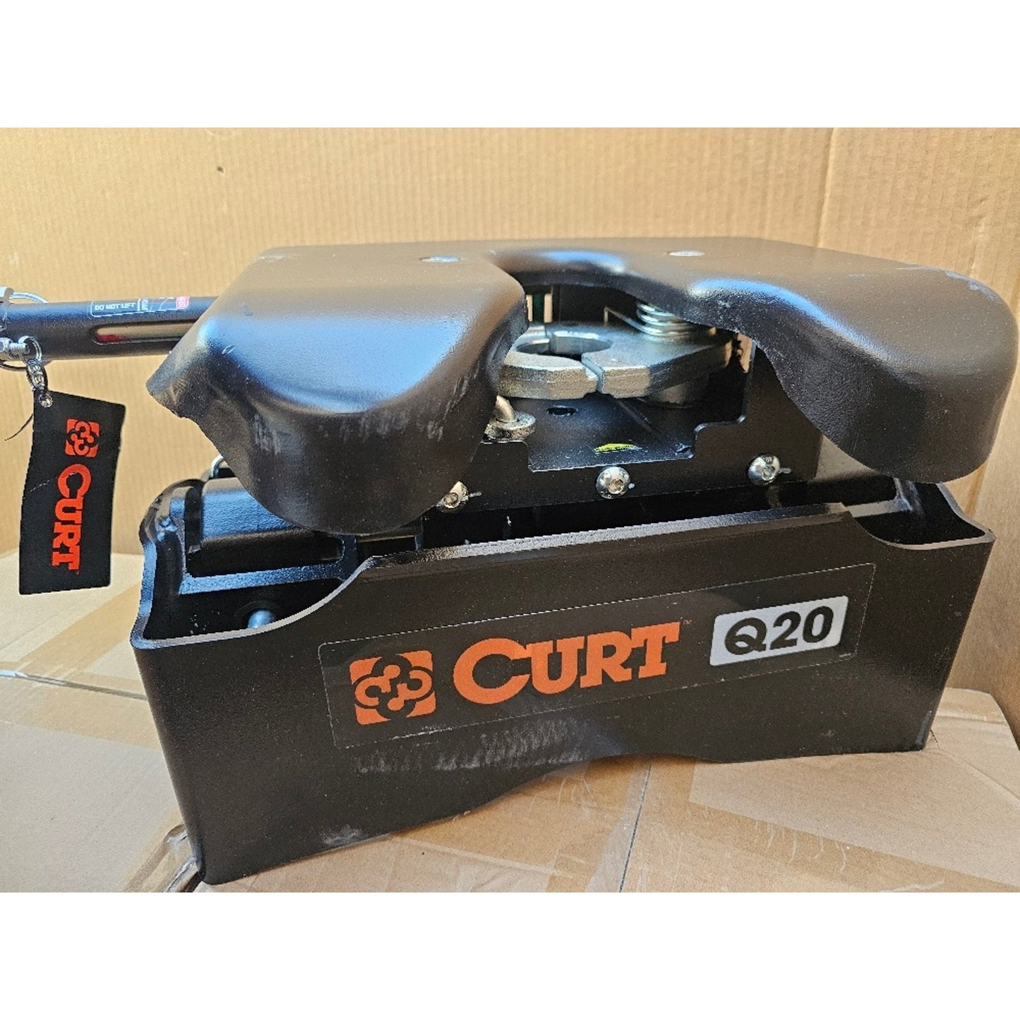 CURT Q20 5th Wheel Hitch Head - 20K lbs, Quiet Ride, Easy Operation