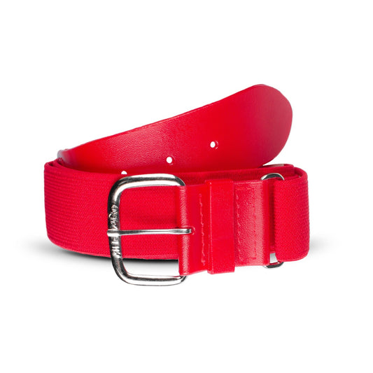 All-Star The Helix Youth Belt 1025 Lifetime Elastic Team Belt- Red, One