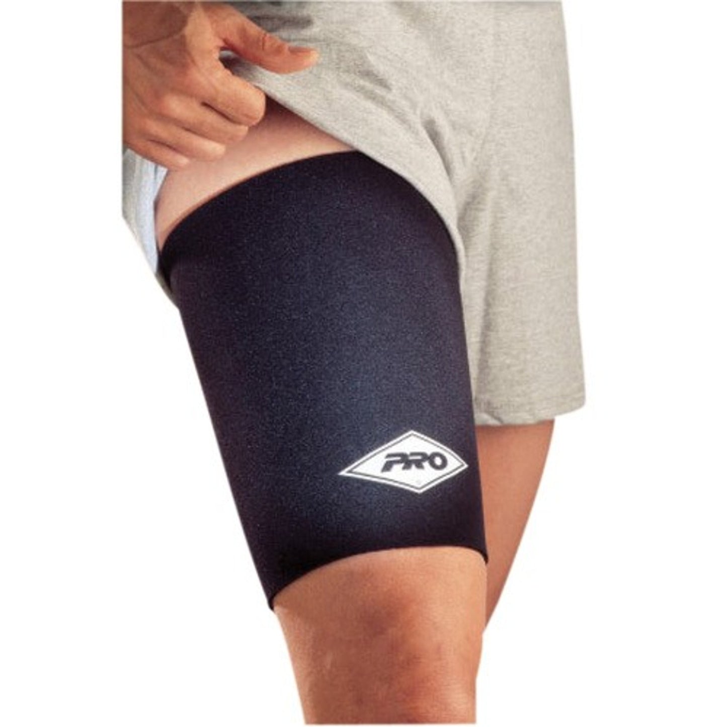 Pro Neoprene Thigh Support - Medium Size for Athletic Recovery & Comfort