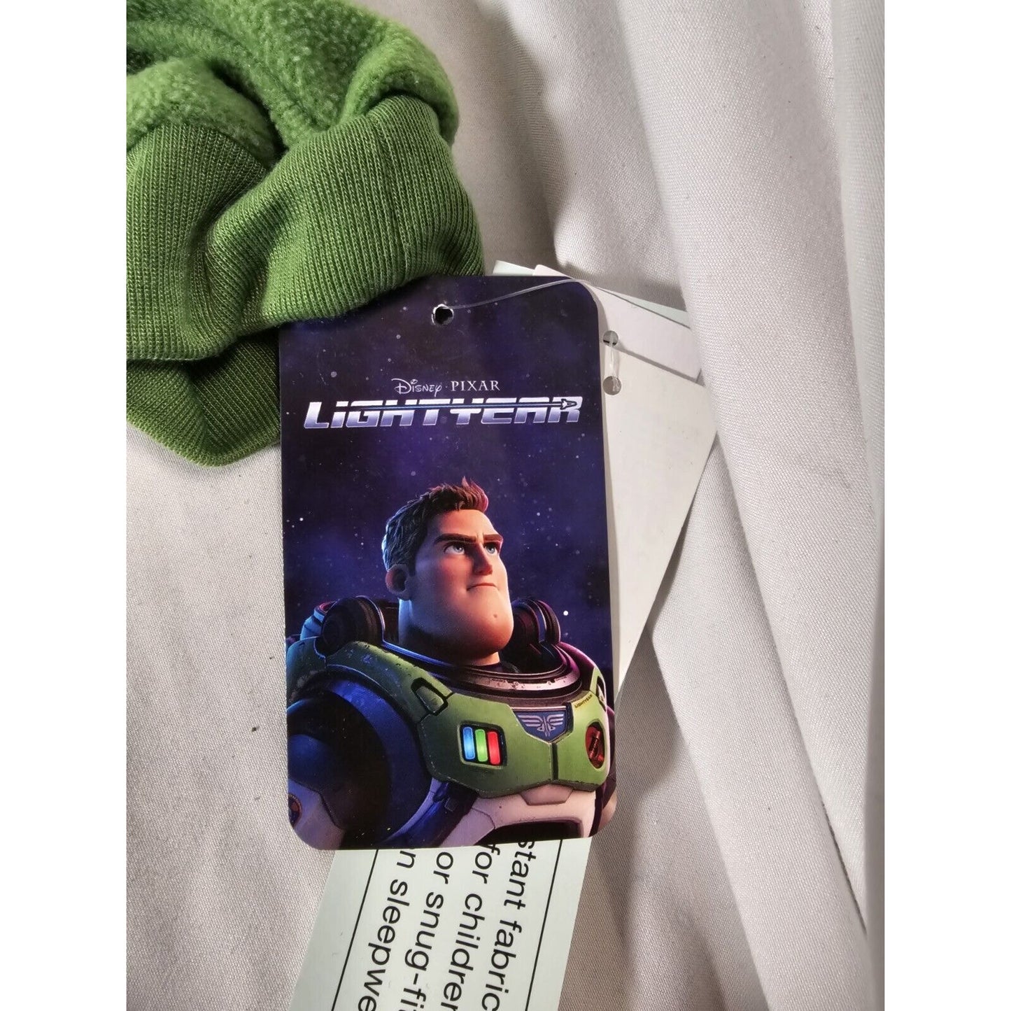 Boys Toy Story Buzz Lightyear Pajama Set with Cozy Socks - Blue M 8/10