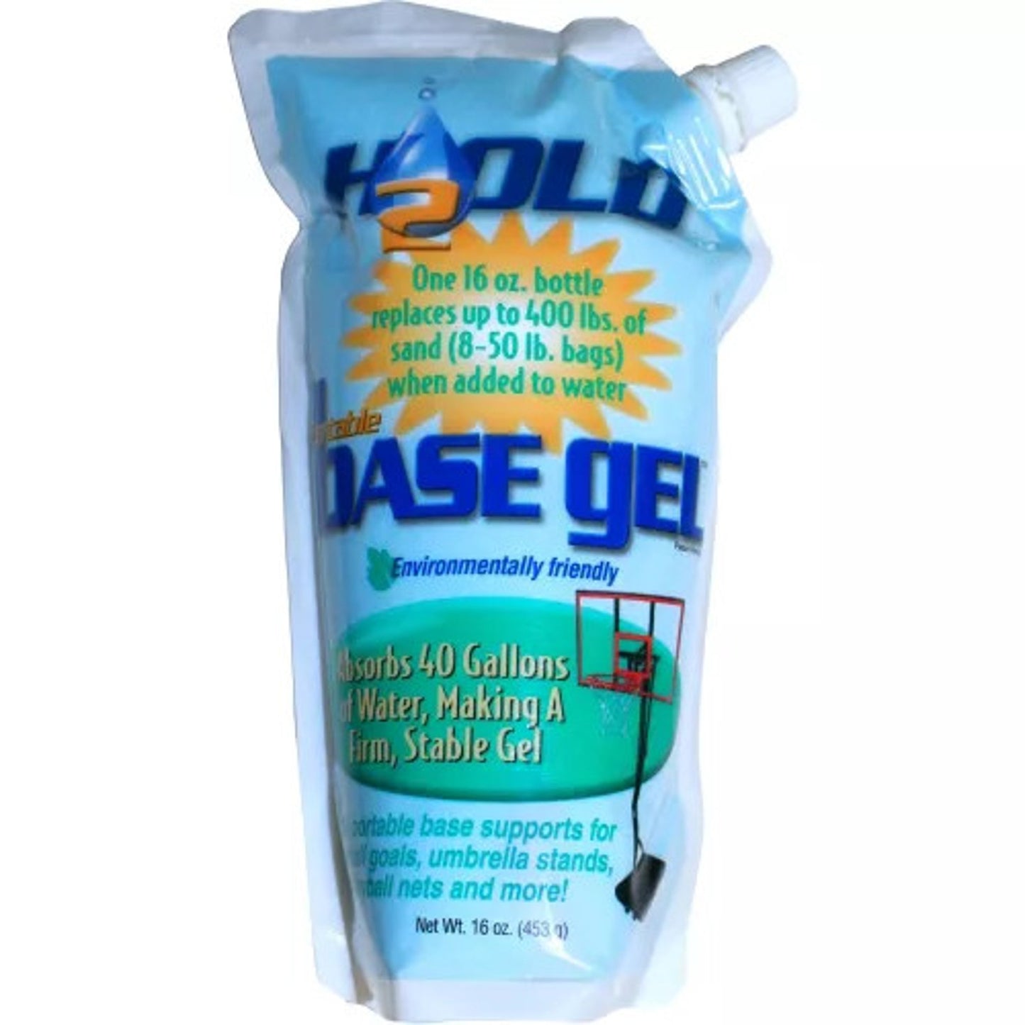 H2Old 16-oz. BaseGel Base Support- Absorbs 40 Gals of Water