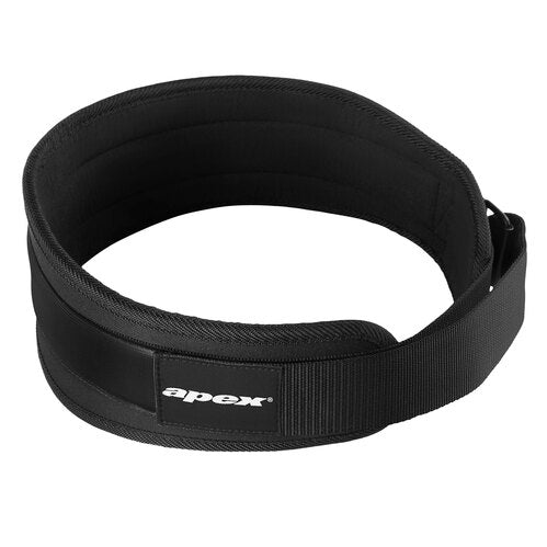 Apex Foam Core Weightlifting Belt, Black, Medium