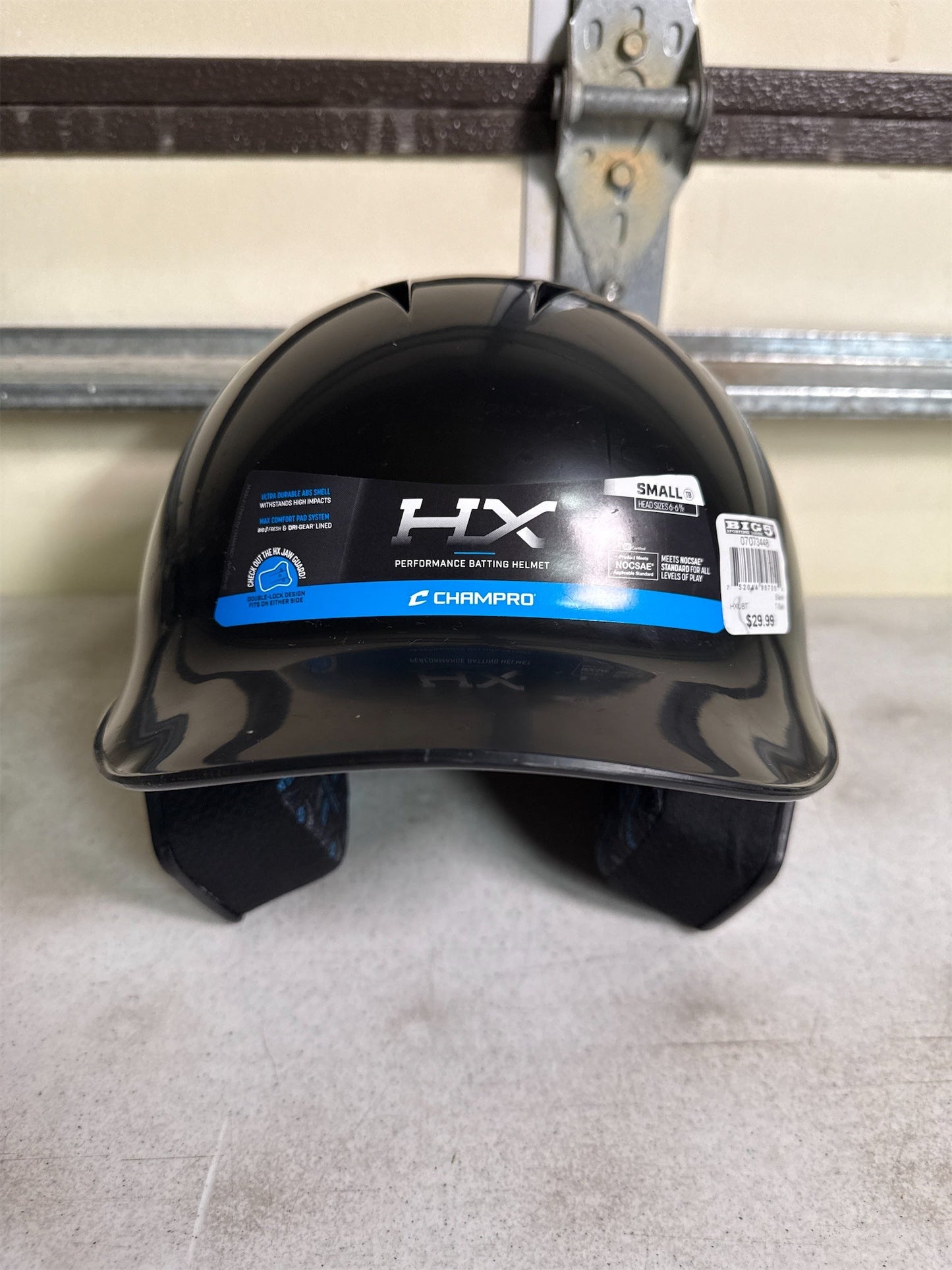 Champro HX Rookie T-Ball Batting Helmet - Black, Small