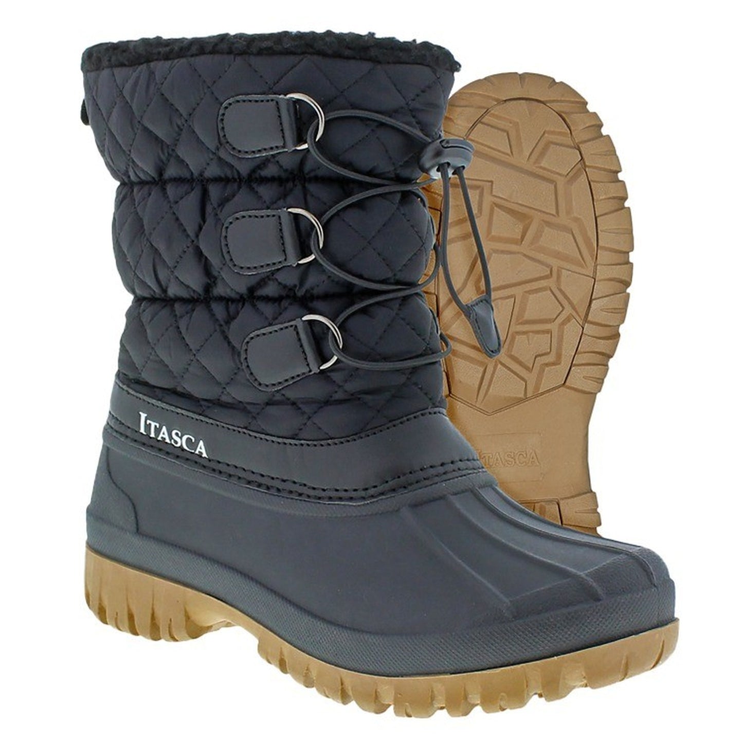 Itasca Apex Women's Shoes - Cozy, Stylish Winter Boots in Black, Size 6