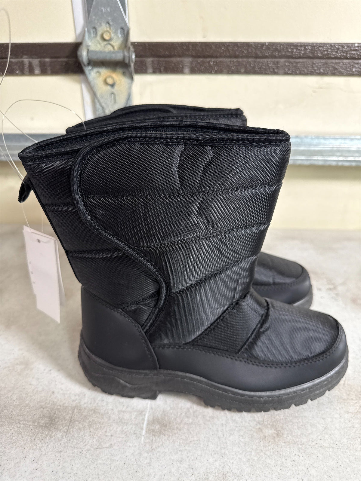 Kids' Black Winter Snow Boots - Size 5