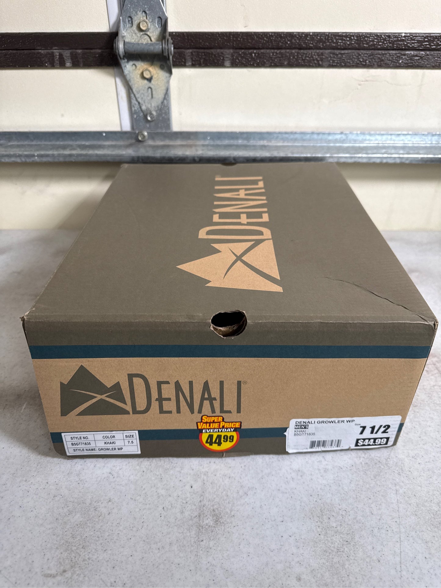 Denali Growler Men's Waterproof Tactical Service Boots - Khaki, Size 7.5