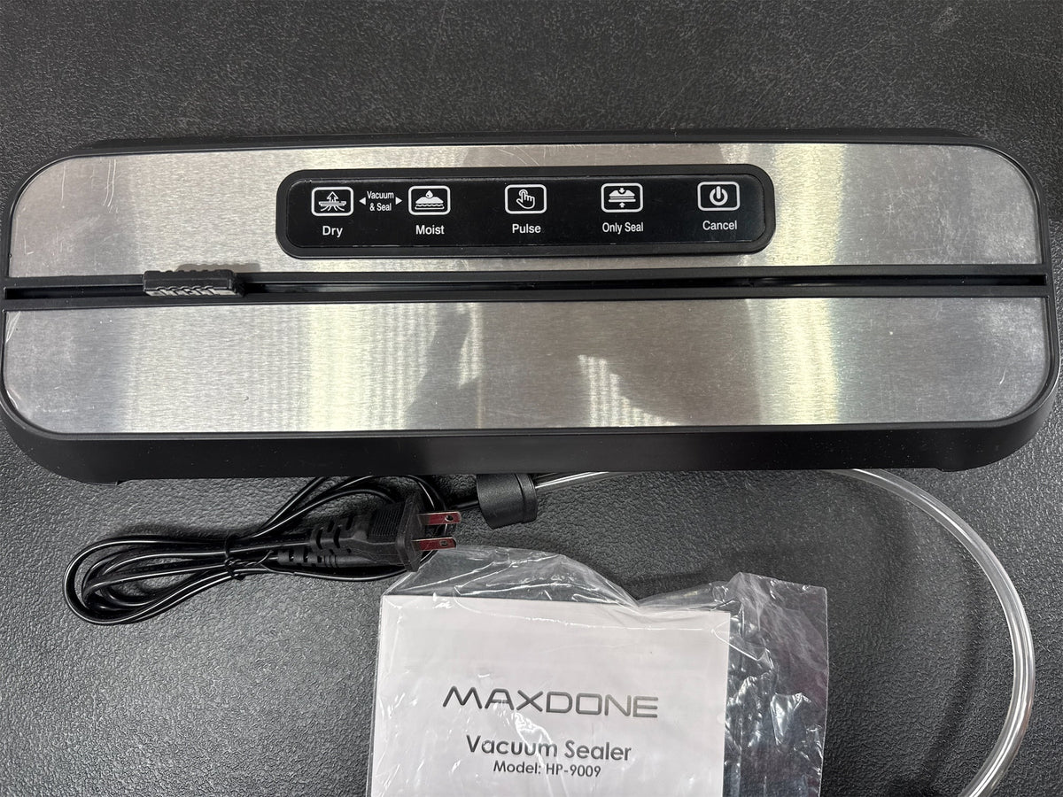 MaxDone HP-9009 110W Vacuum Sealer Machine for Dry and Moist Food Preservation