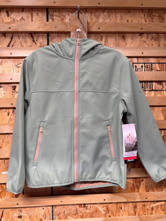 Pulse Boys' Waterproof Hooded Softshell Jacket - Olive/Tan, Youth Large
