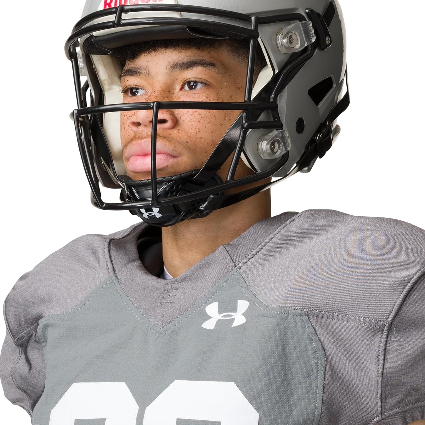 Under Armour Youth Spotlight Football Helmet Chin Strap - Black