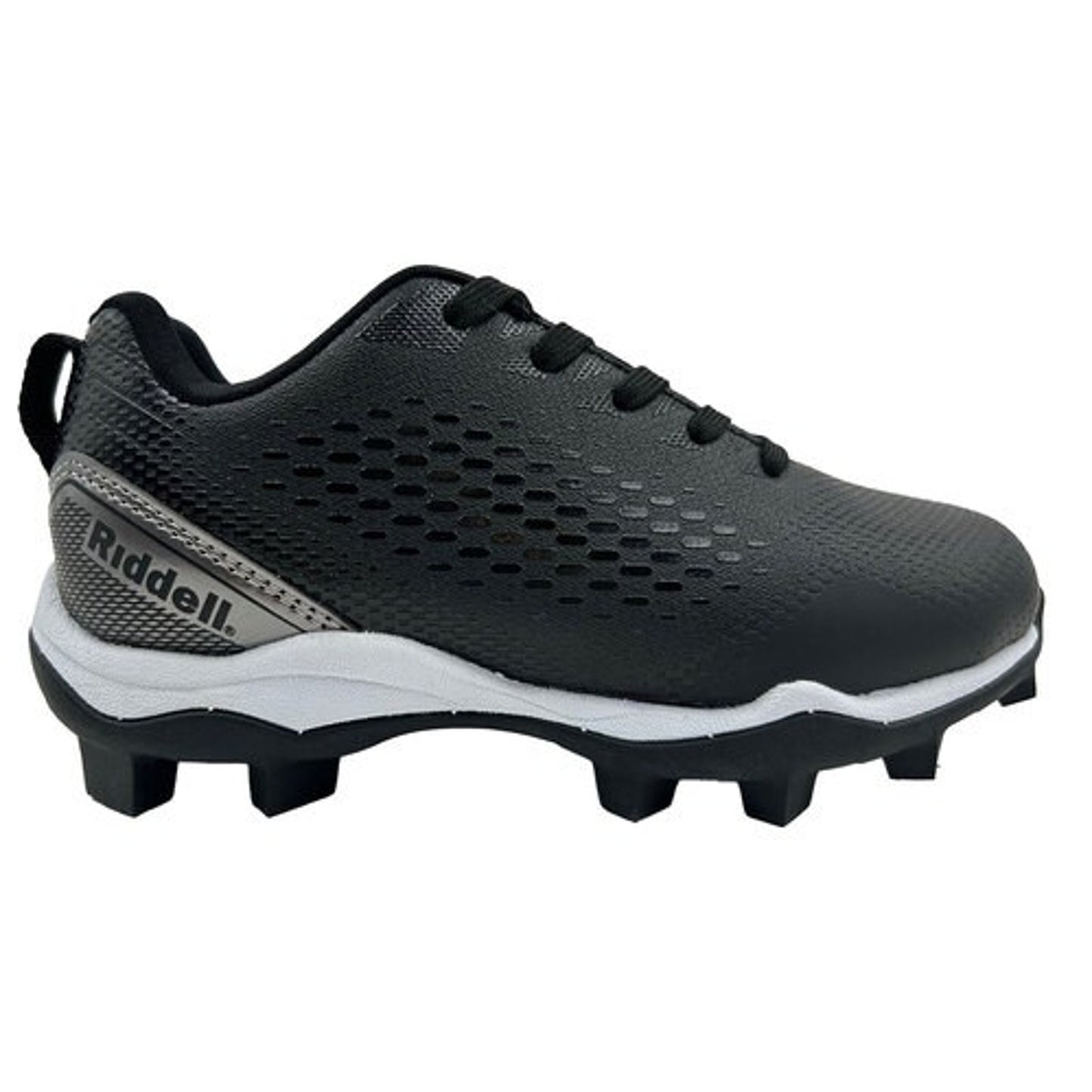 Riddell Brawl Youth RM Football Cleats - Lightweight, Durable - Size 11