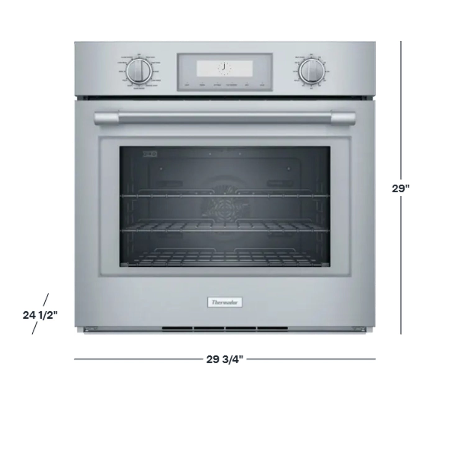 Thermador POD301W Professional Series 30" Wide 4.5 Cu. Ft. Single Electric Oven