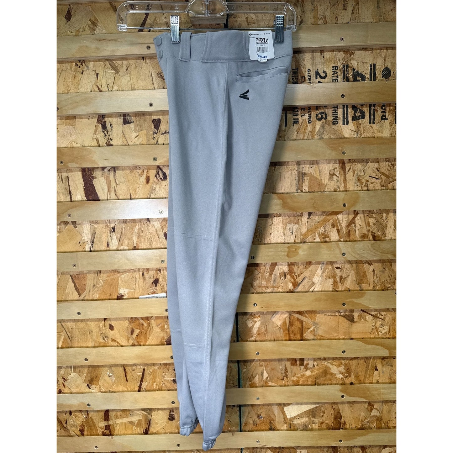 Easton Youth Hit and Run Elastic-Bottom Baseball Pants- Small