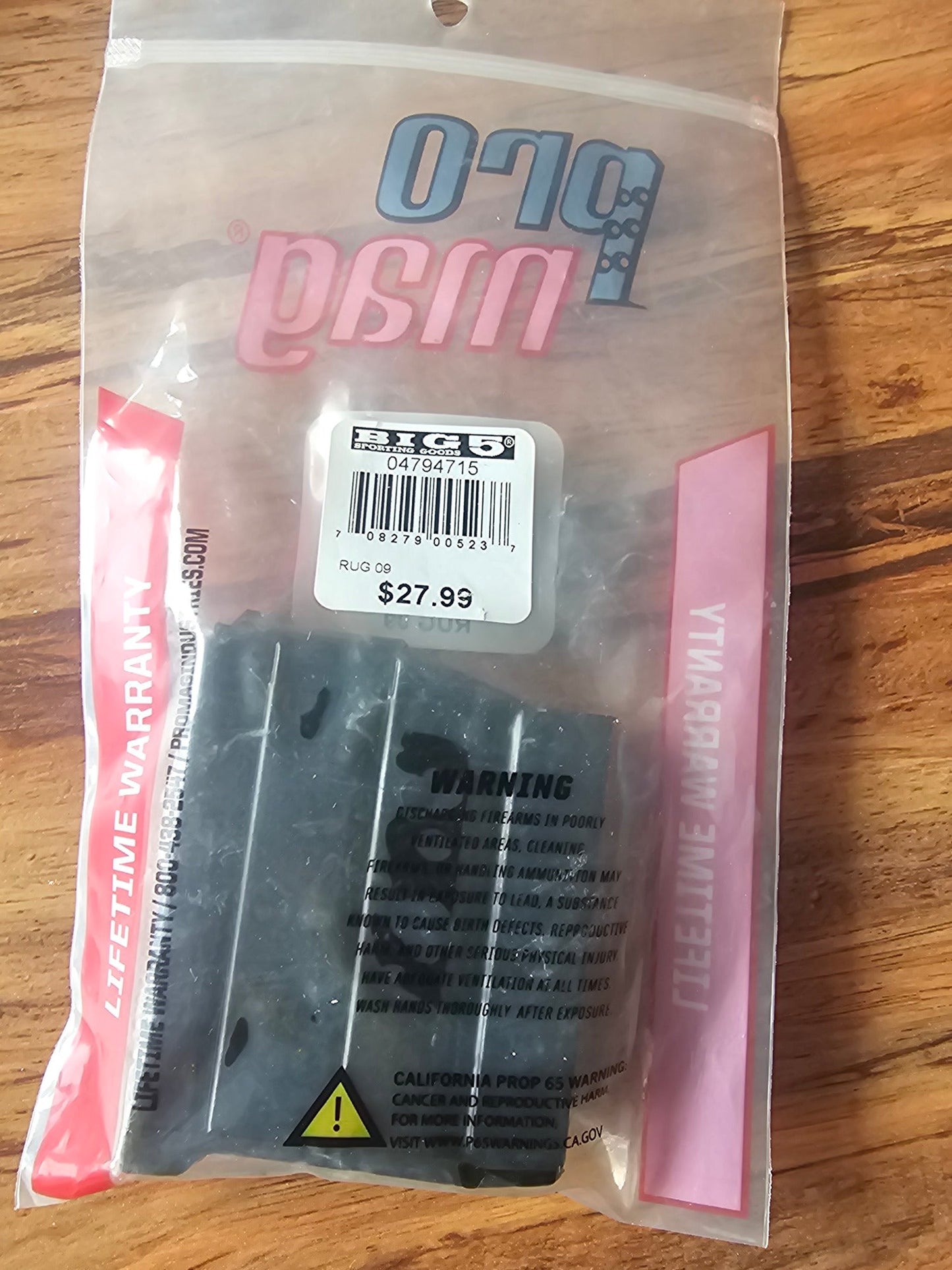 ProMag Ruger Mini-14 .223 Caliber 10-Round Magazine - Blue Steel