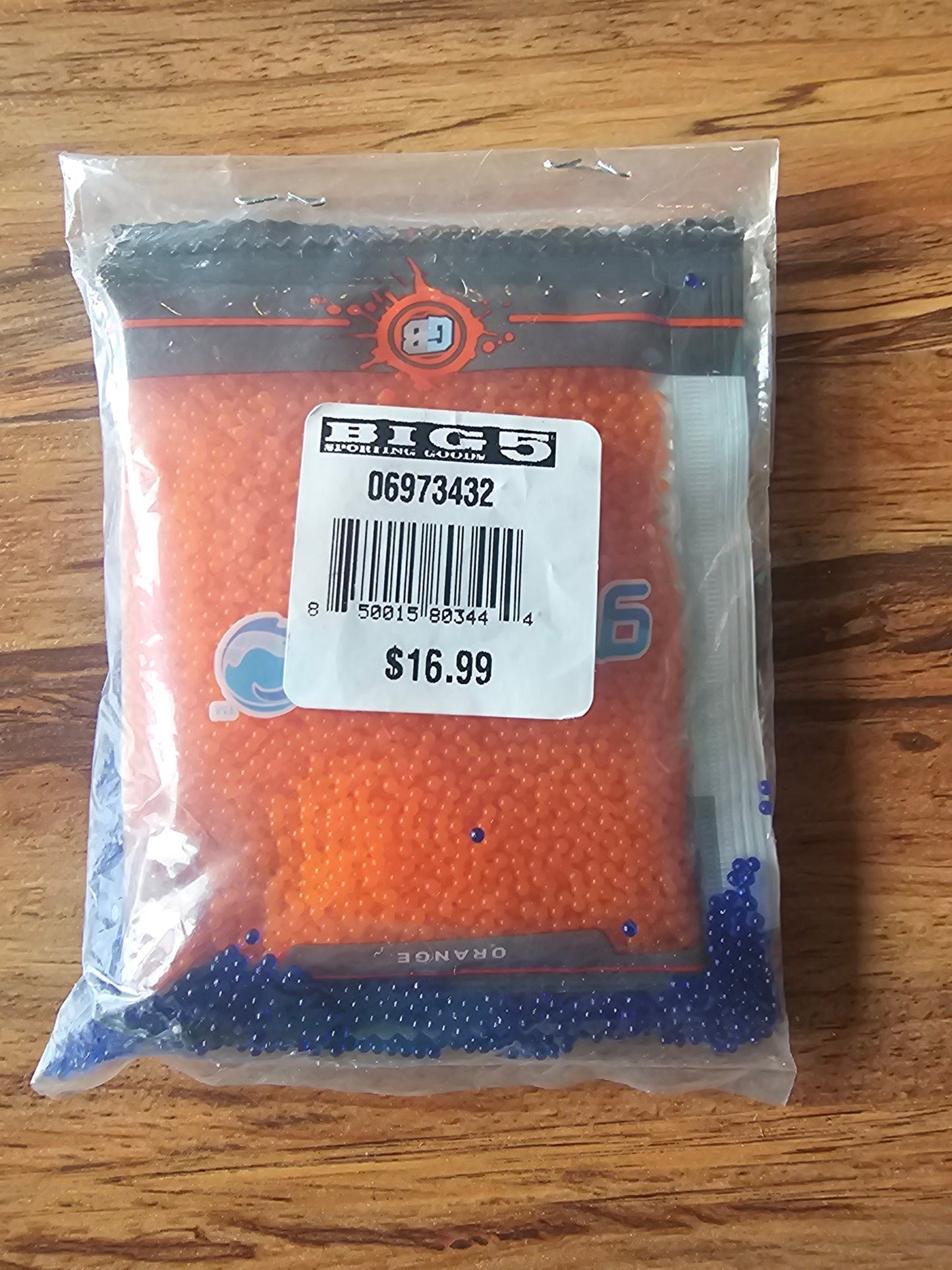 Gel Blaster Water Hydrated Gellets Ammo - 2 Pack (Blue & Orange)