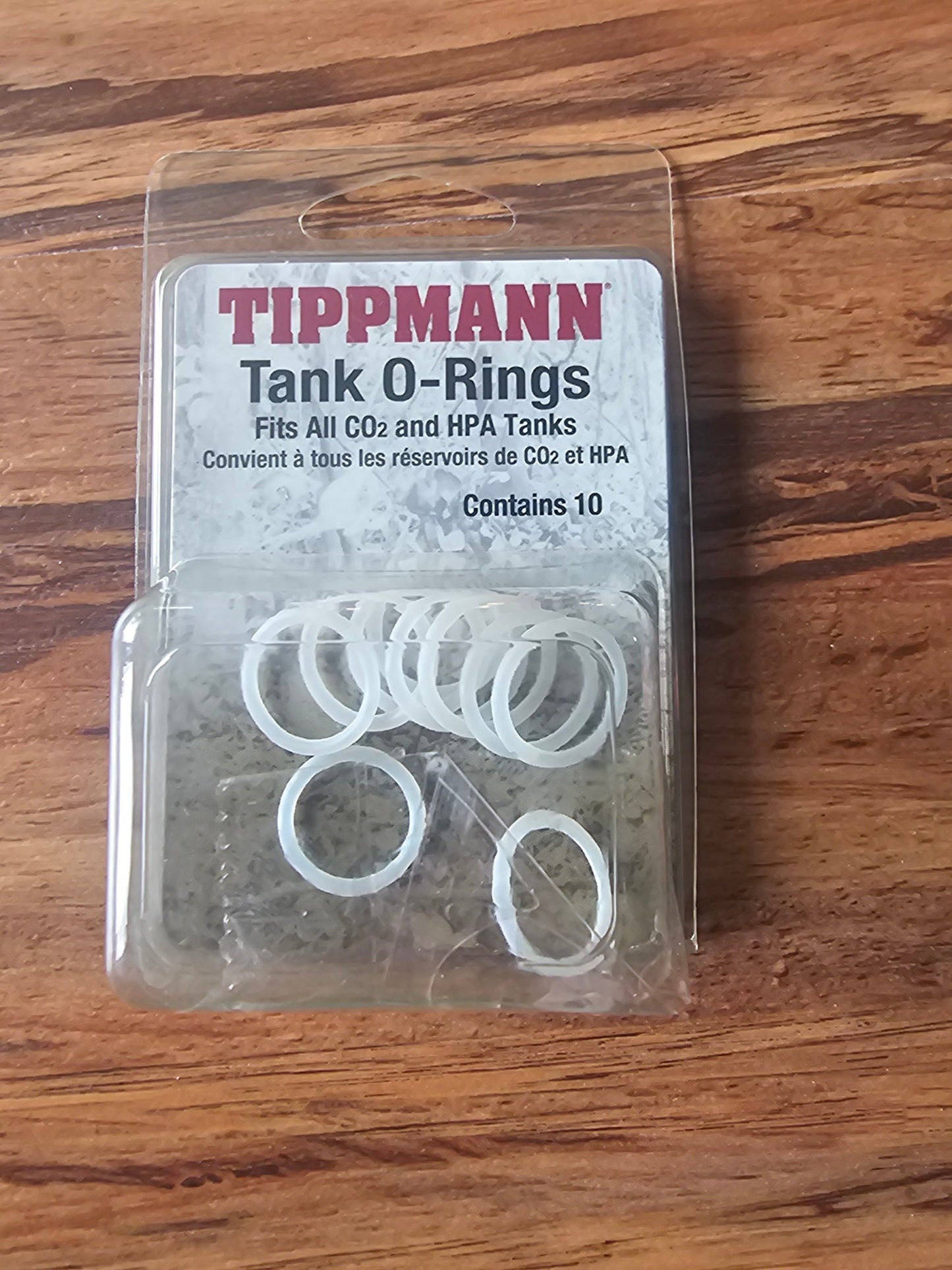Tippmann Paintball Tank O-Rings Replacement Pack - Clear (10 Count)