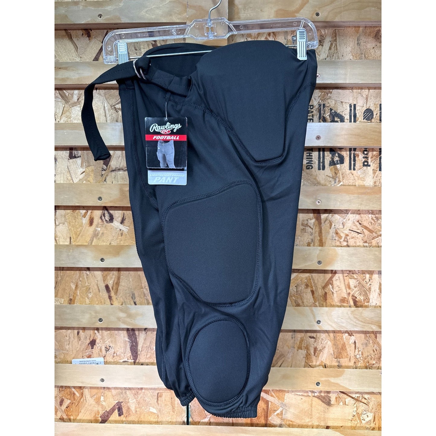 Rawlings Kids XL Padded Football Pants - Black, Performance & Protection