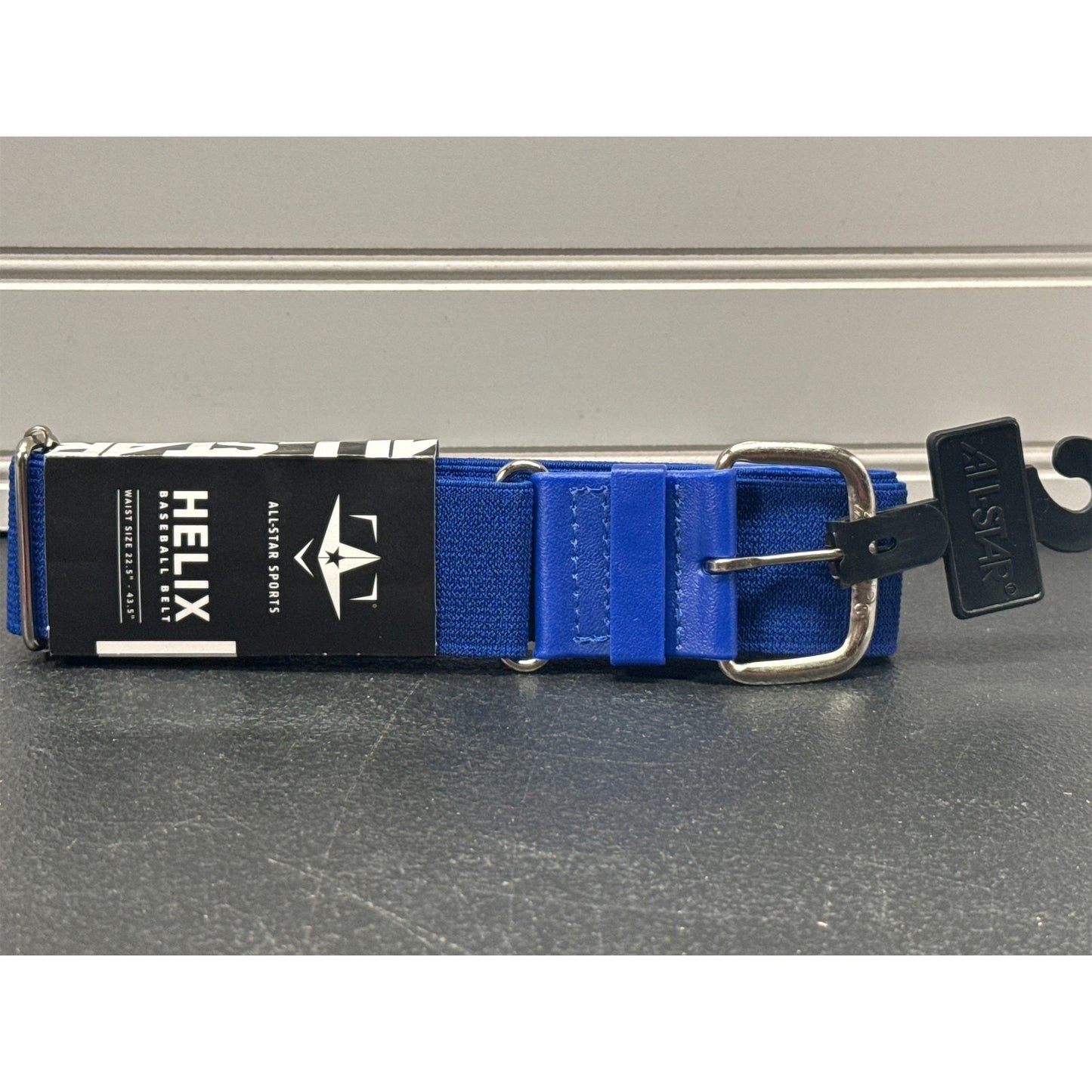 All-Star The Helix Youth Belt 1025 Lifetime Elastic Team Belt- Royal Blue