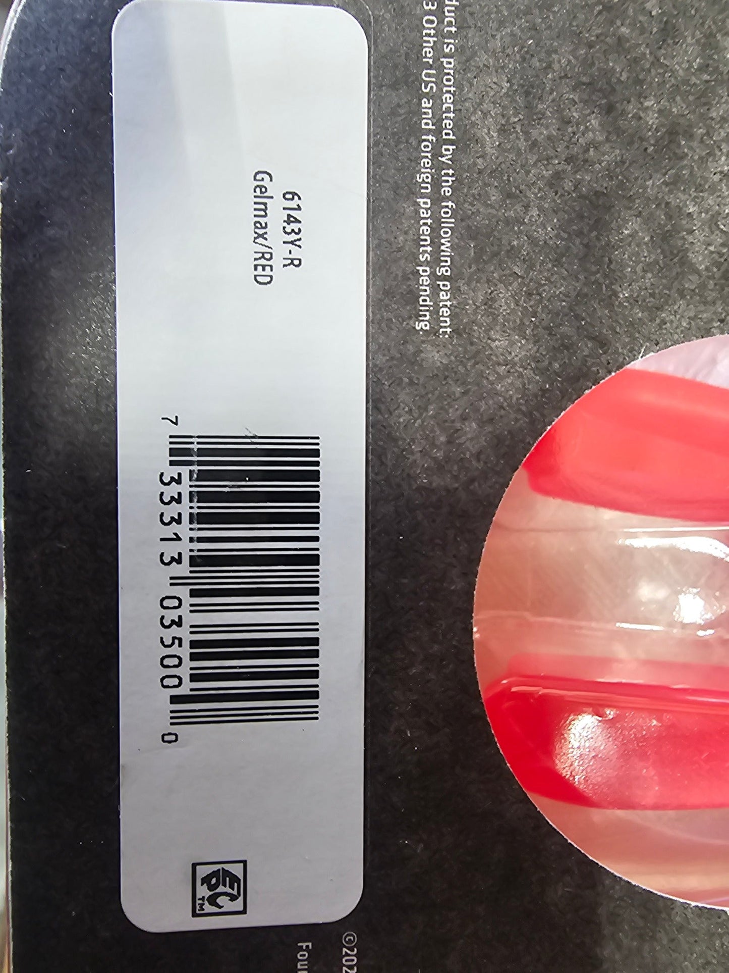 Shock Doctor Youth Gel Max Convertible Classic Fit Mouthguard - Red