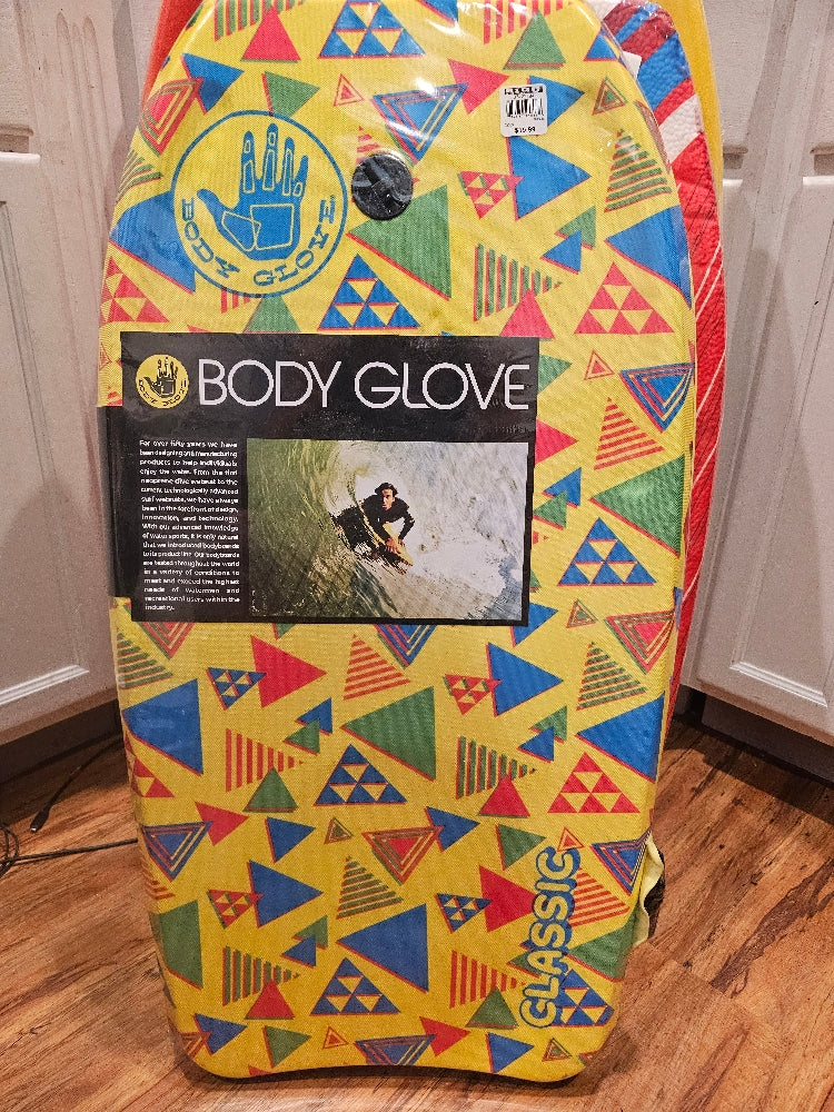 Body Glove Classic 33" Bodyboard - Multicolor Geometric Pattern