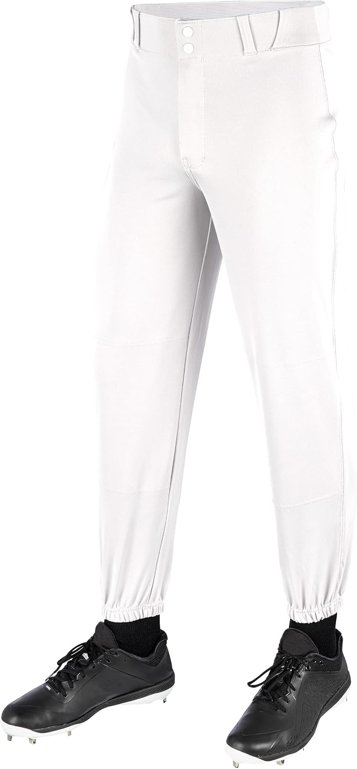 Champro MVP Classic Youth Baseball Pants - White, Size Small