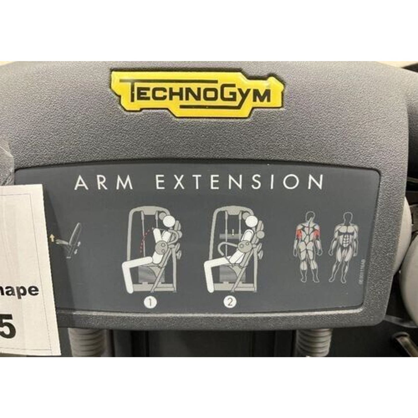 Technogym Selection Arm Tricep Extension Exercise Machine