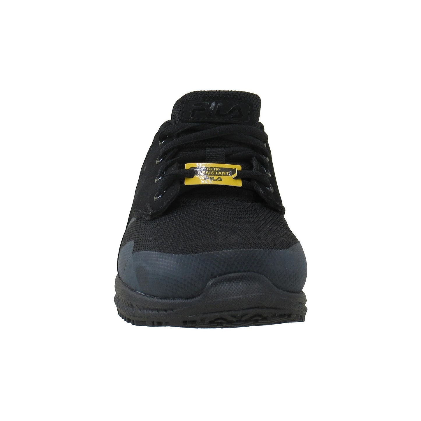 Fila Women's Slip Resistant Memory Layers Evo SR WR Shoes - Black, 7.5