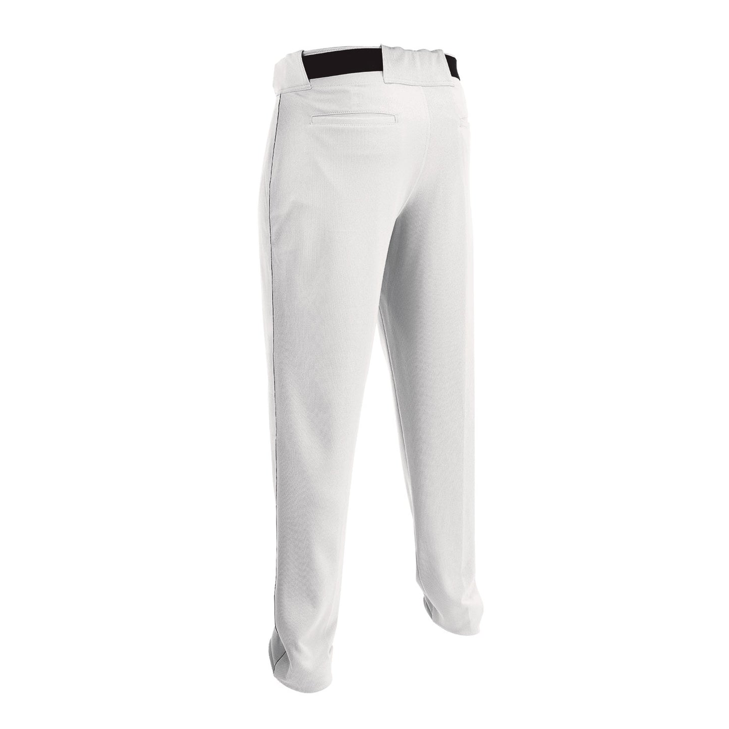 Easton Youth Hit and Run Elastic-Bottom Baseball Pants - White, YXL