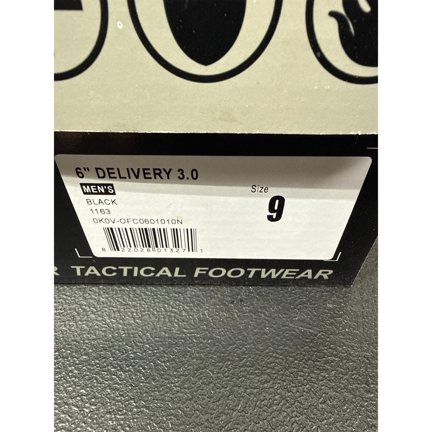 Response Gear 6" Delivery 3.0 Men's Service Boots Size 9