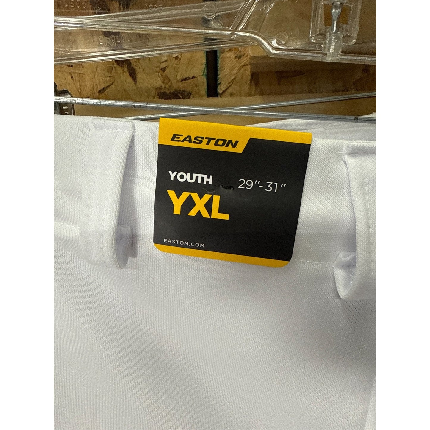Easton Youth Pro Pull-Up Baseball Pants- Grey Youth XL