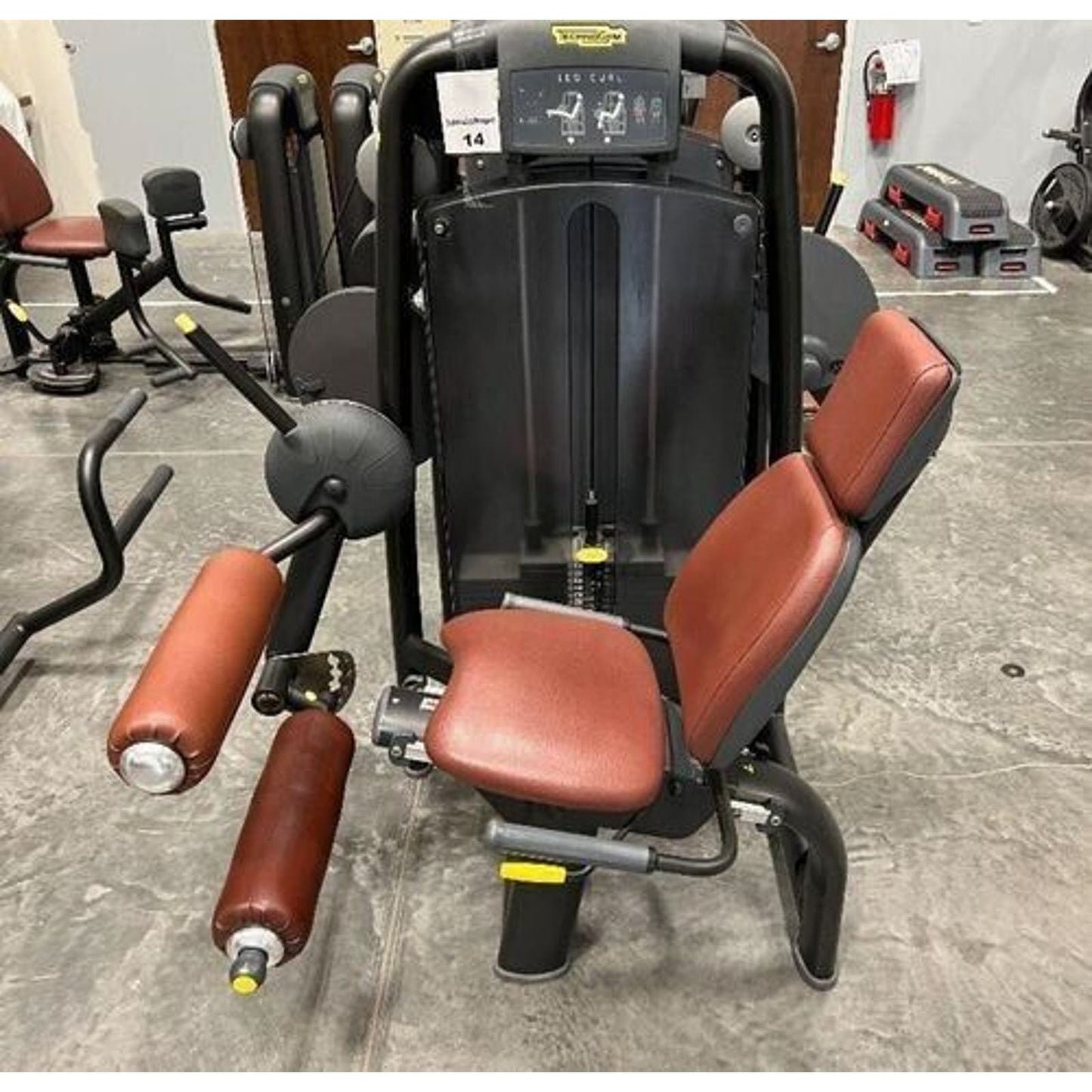 Technogym Selection Seated Leg Curl Exercise Machine