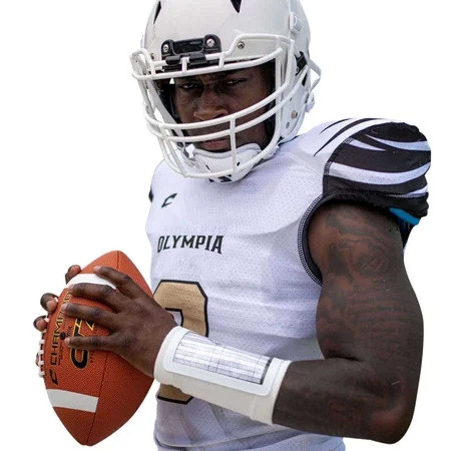 Champro Adult Quarterback Wristband Playbook - Triple