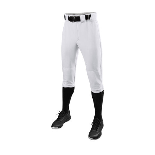 Wilson Youth P203K Knicker Baseball Pants - White, Size Large
