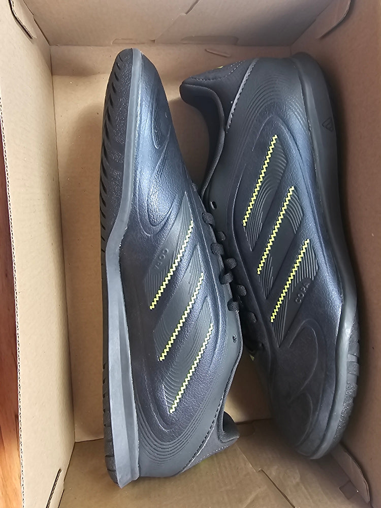 Adidas Copa Pure III Club Indoor Soccer Shoes - Black/Multi, 8M/9W