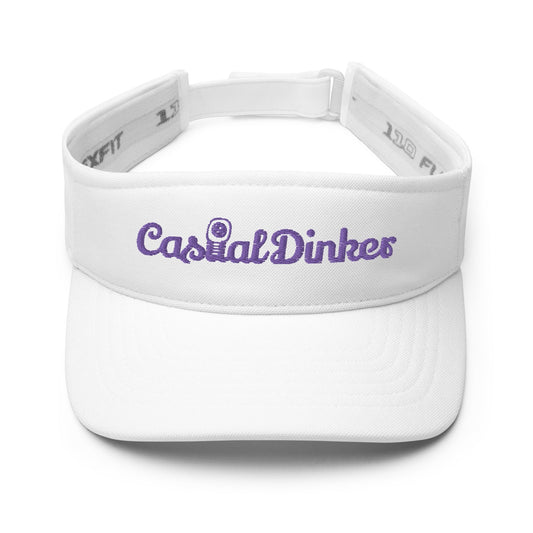 Casual Dinker- CDPB Purple Pickleball Visor