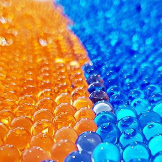 Gel Blaster Water Hydrated Gellets Ammo - 2 Pack (Blue & Orange)