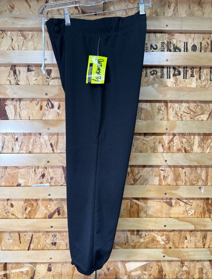 Intensity Athletics 5300 Baseline Women's Softball Pants - Black, Size S