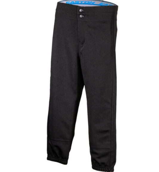 Easton Girls' Fastpitch Softball Pants - Black, Size XS