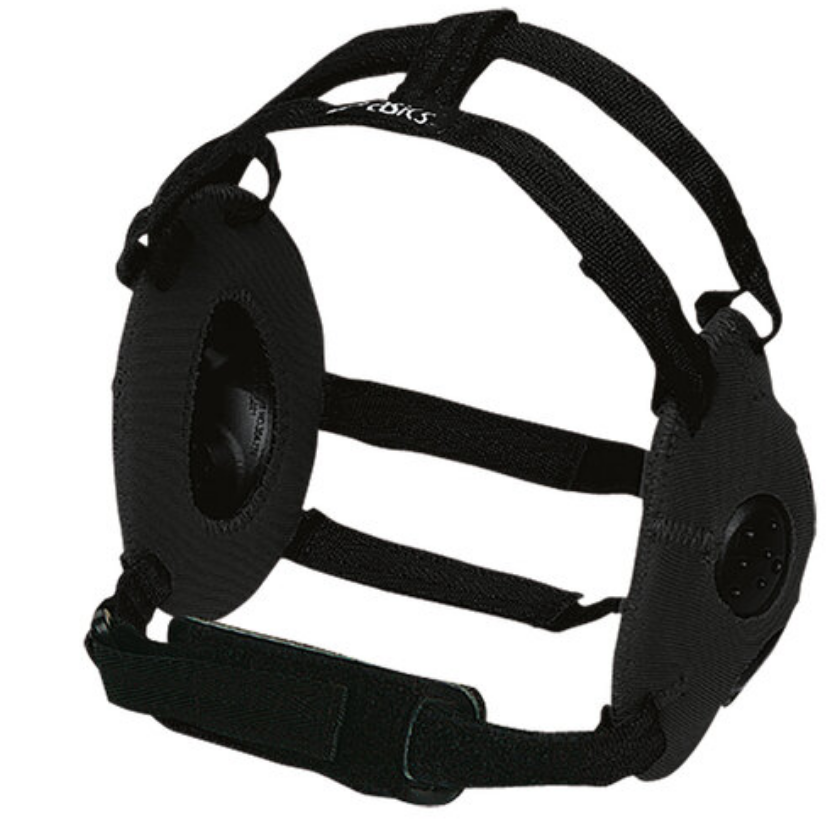 ASICS Youth Gel Wrestling Headgear - Black, One Size