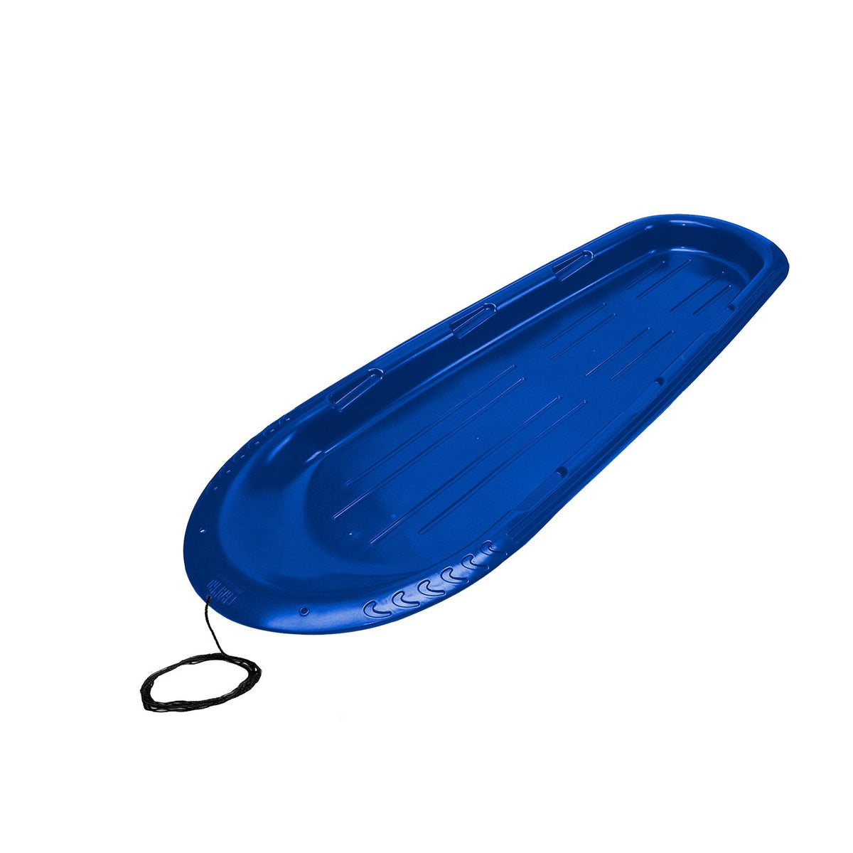 Manitou XL 66-Inch Two-Person Snow Sled with Tow Rope, Blue