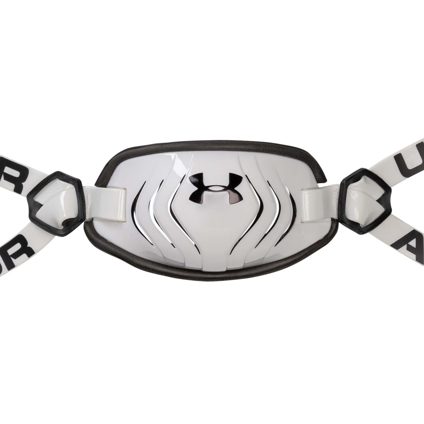 Under Armour Youth Spotlight Football Helmet Chin Strap - White/Black