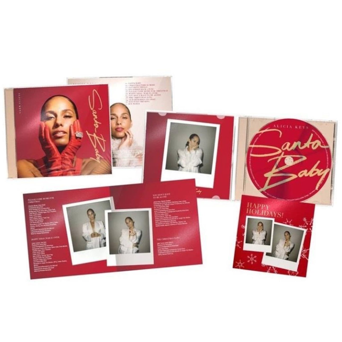New: ALICIA KEYS - Santa Baby, CD Target Exclusive New/Sealed Cracked Case