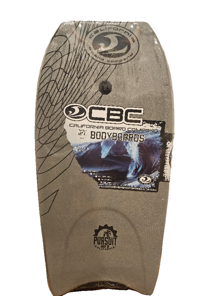California Board Company Pursuit 36" Bodyboard - Grey