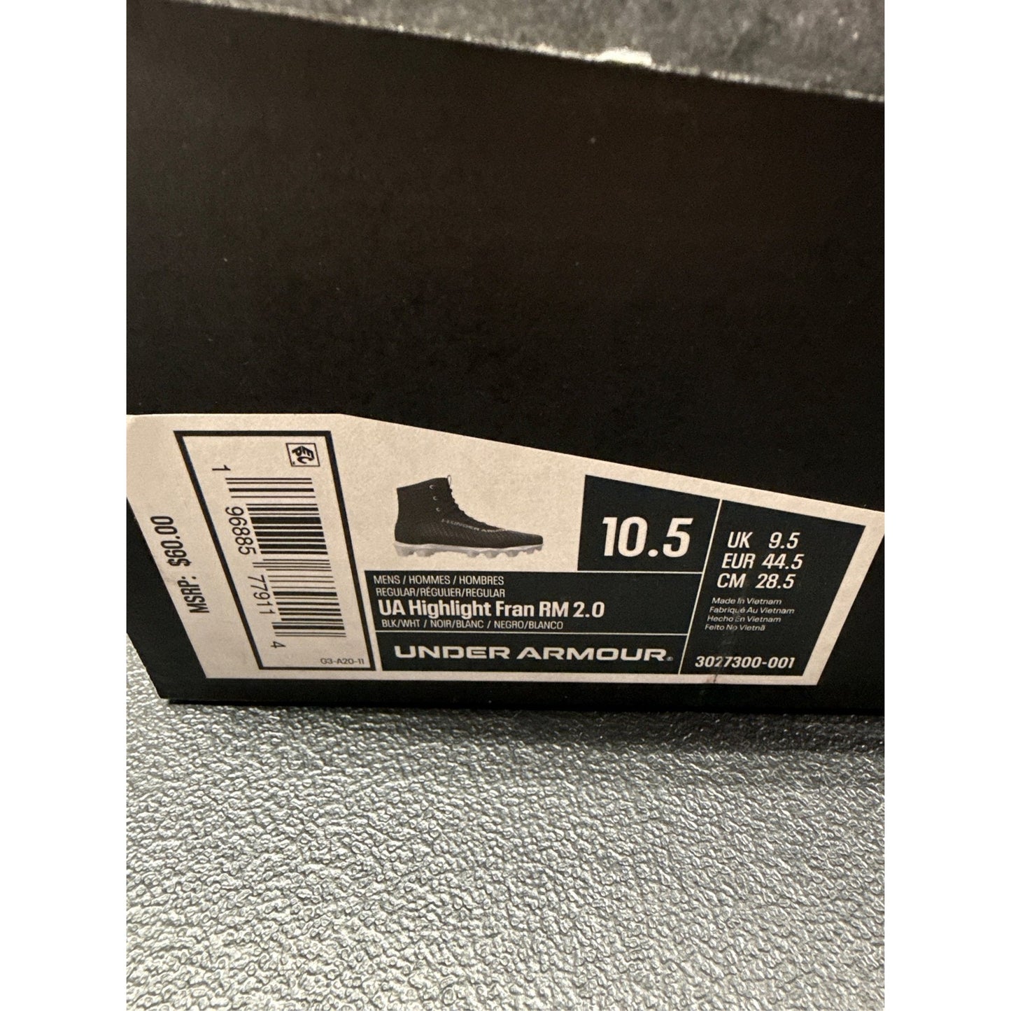 Under Armour Men's Highlight Franchise 2.0 RM Football Cleats 10.5
